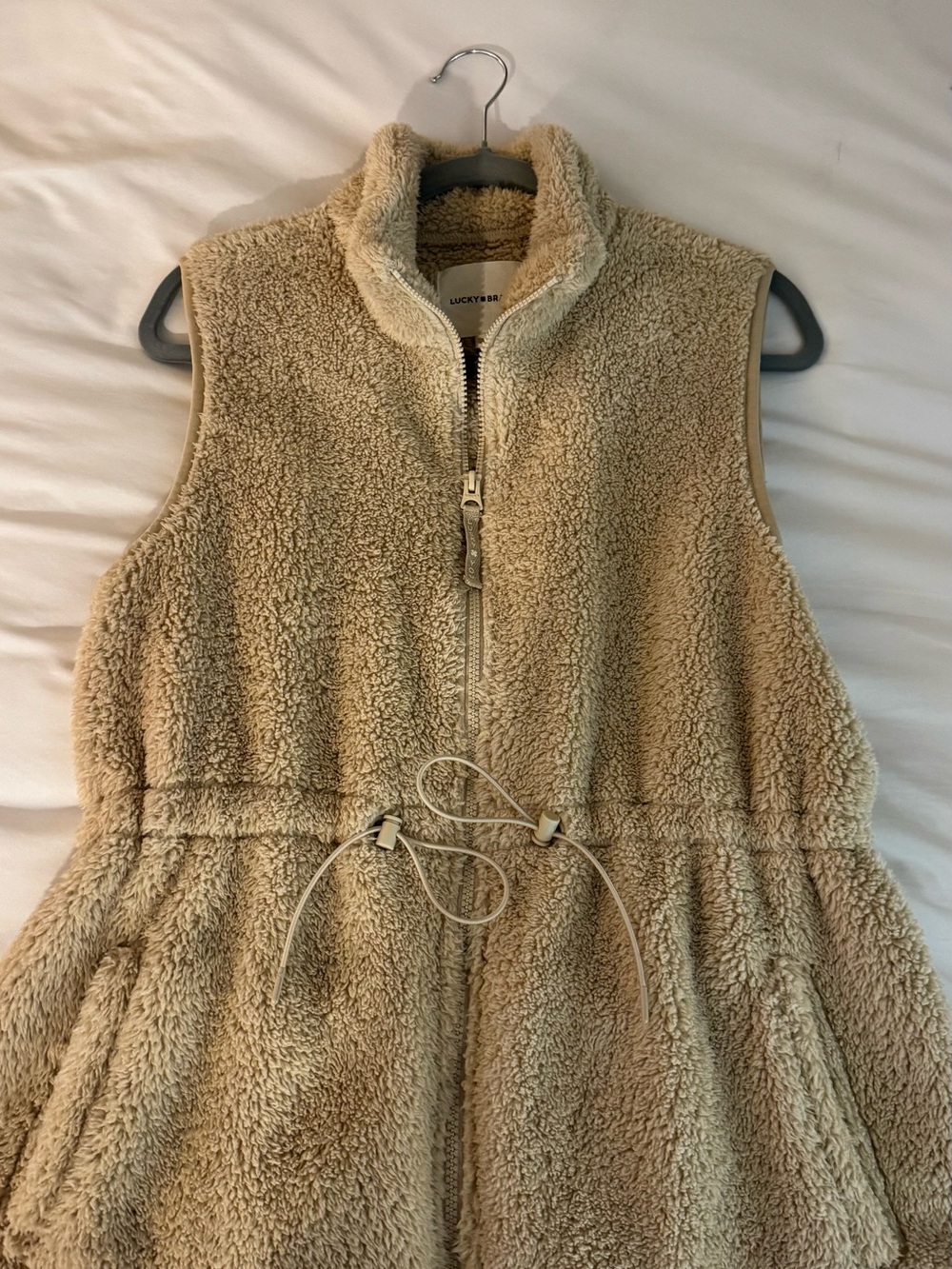 Lucky brand sherpa vest